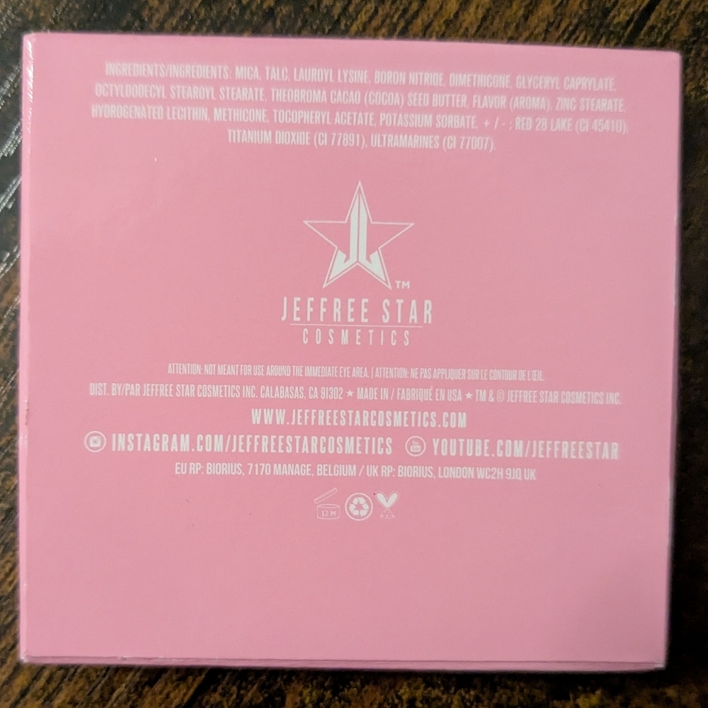 Jeffree Star Cosmetics Cavity Pressed Pigment Artistry Single NIB - Picture 4 of 6